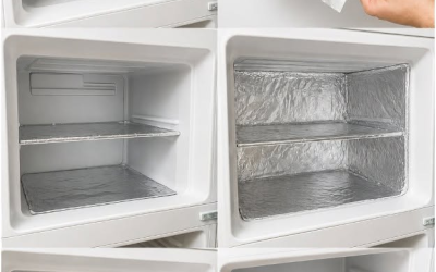 Wie vereinfacht Alufolie die Wartung und reduziert die Eisbildung im Gefrierschrank?