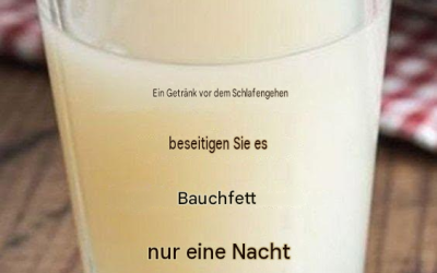 Eine köstliche Art abzunehmen – das beste selbstgemachte Getränk für schnelle Ergebnisse