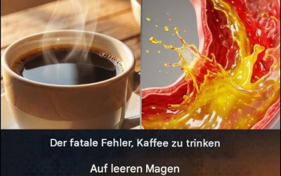 Das passiert, wenn man auf leeren Magen Kaffee trinkt (die Folgen können schwerwiegend sein).