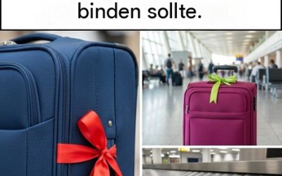 Ein Flughafenmitarbeiter erklärt, warum man niemals ein Band an seinen Koffer binden sollte. Siehe den ersten Kommentar.