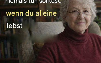 Ich bin 73 Jahre alt, lebe allein und fühle mich erfüllt: 4 Tipps, die für mich funktionieren.