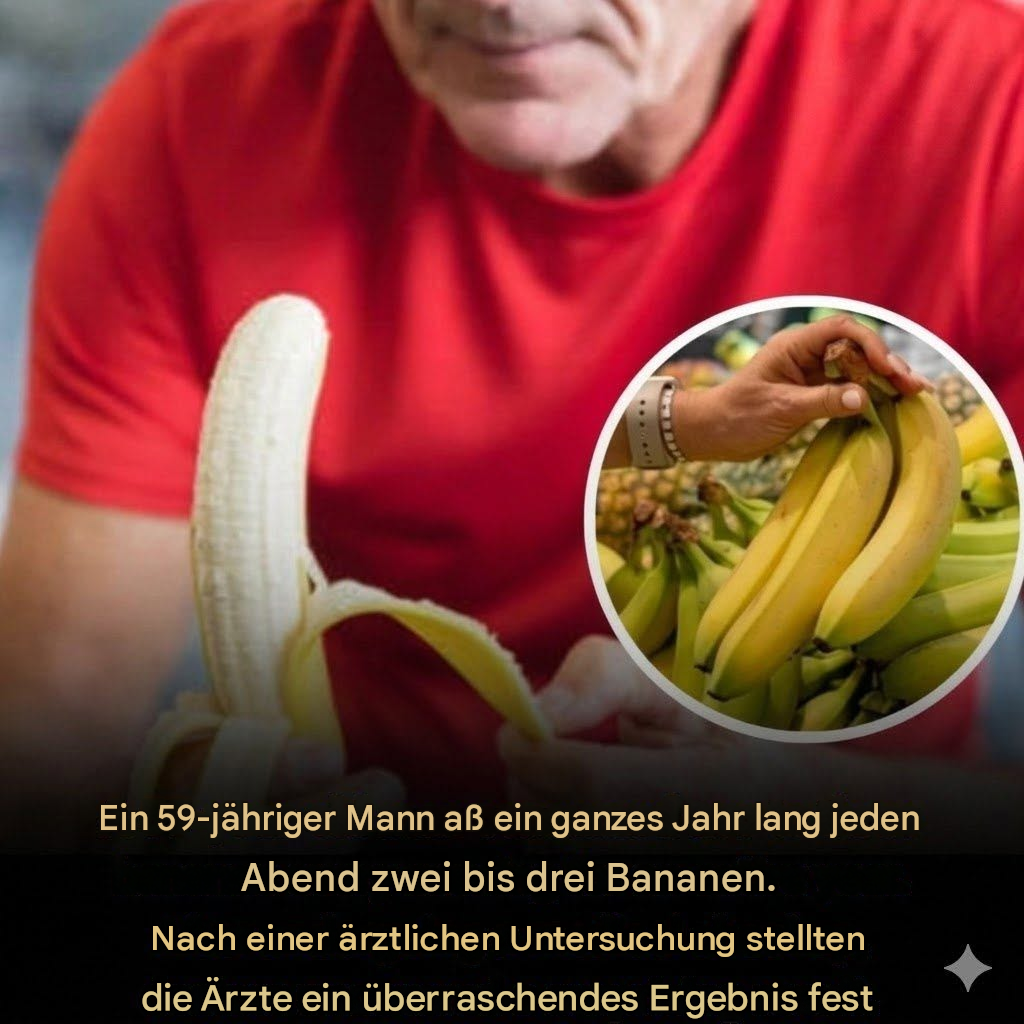 Was passiert, wenn man ein Jahr lang jeden Abend Bananen isst?