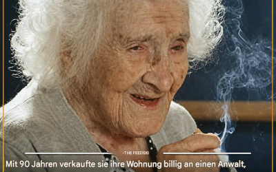 Im Jahr 1965 schloss eine 90-jährige Frau namens Jeanne Calment in der französischen Stadt Arles einen Pakt, der wie ein Geschenk an die andere Seite aussah.