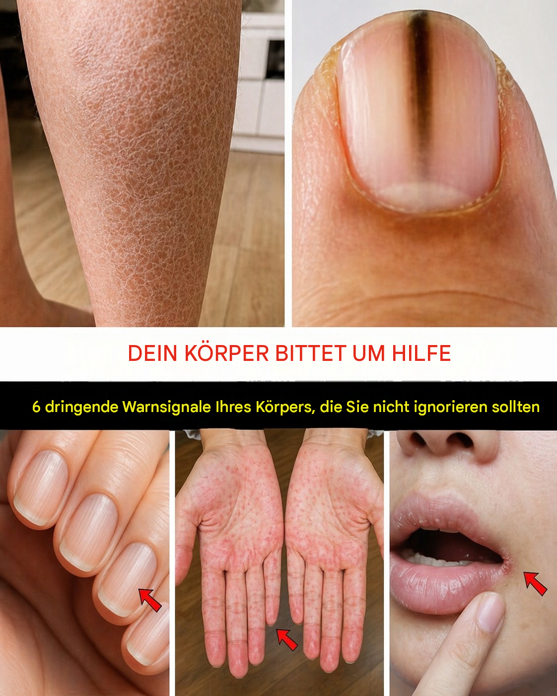 6 dringende Warnsignale Ihres Körpers, die Sie ab 40 niemals ignorieren sollten