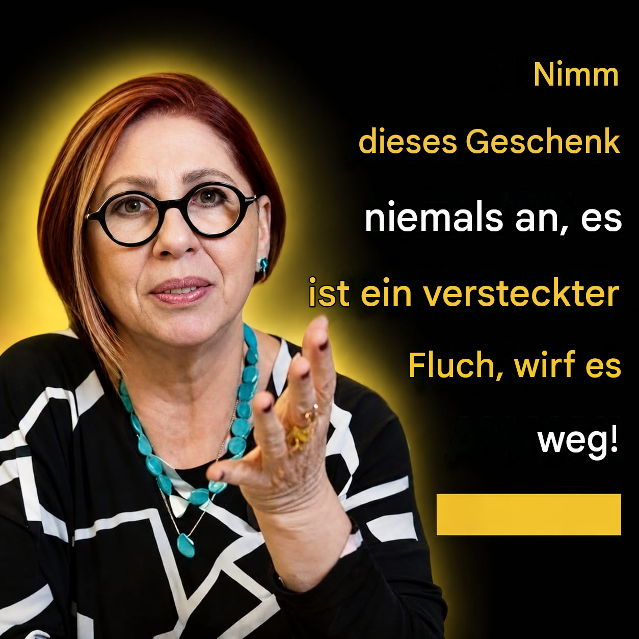 Wenn Ihnen jemand so etwas schenkt, entsorgen Sie es sofort… Behalten Sie es nicht in Ihrem Haus.