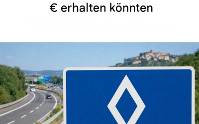 Ein neues weißes Diamant-Verkehrsschild in Europa: Was es bedeutet und warum Ihnen eine Geldstrafe von bis zu 200 € drohen kann.