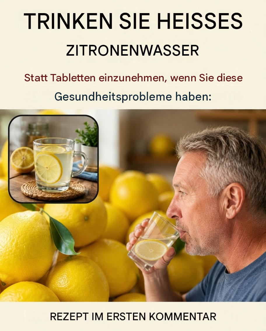 Das Morgenritual, das Ihr Leben verändern wird: Warmes Wasser mit Zitrone für strahlende Gesundheit! inno
