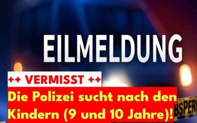 Zwei jungen werden vermisst