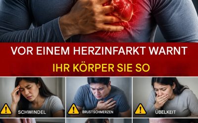 Hier sind 8 Herzinfarktsymptome, die Sie nicht ignorieren sollten! (1/2)