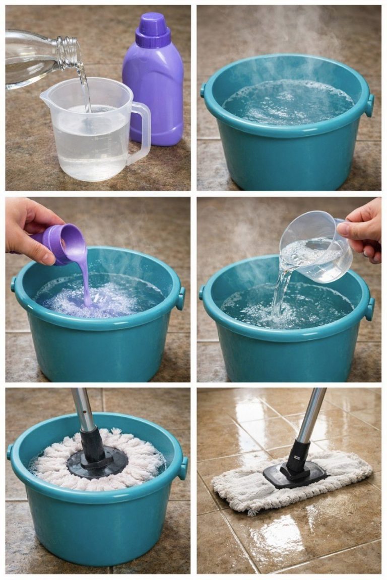 Hier ist ein genialer Trick, mit dem selbst die stumpfsten Böden wieder glänzen.