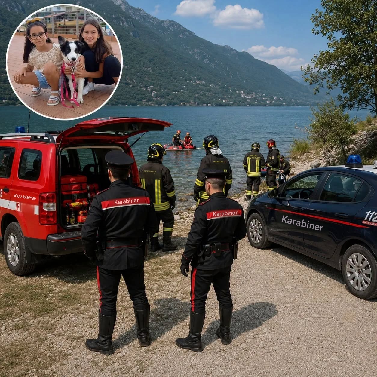 Vermisste Schwestern, soeben veröffentlichte Meldung: „Erste Spur gefunden“ (1/2)
