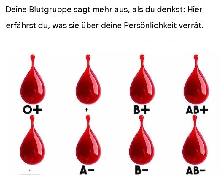 Deine Blutgruppe sagt mehr aus, als du denkst: Hier erfährst du, was sie über deine Persönlichkeit verrät.