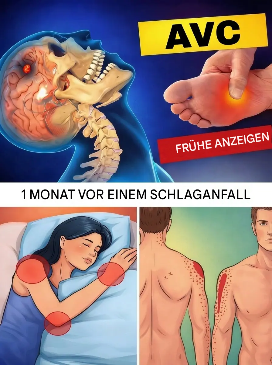 Schlaganfall: 8 Warnzeichen, die Ihr Körper einen Monat im Voraus senden kann – und 9 Möglichkeiten, Ihr Risiko zu reduzieren